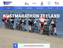 Tablet Screenshot of marathonzeeland.nl